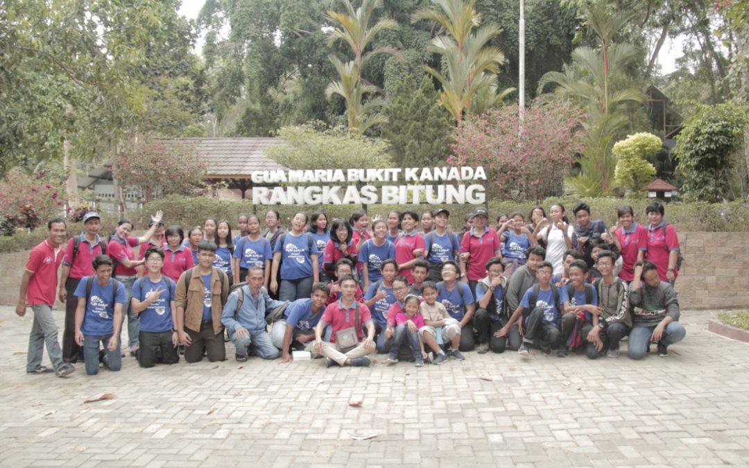 BERZIARAH KE GUA MARIA BUKIT KANADA, RANGKASBITUNG