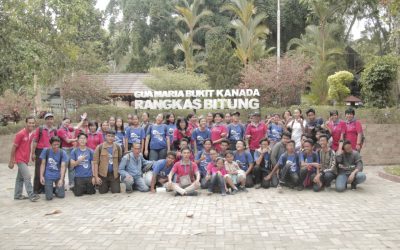 BERZIARAH KE GUA MARIA BUKIT KANADA, RANGKASBITUNG
