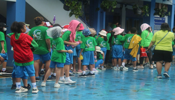 KEGIATAN FUNWALK KOMPLEK STRADA BHAKTI UTAMA