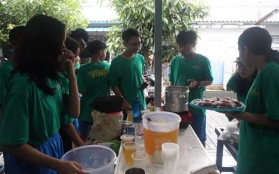 Kegiatan P5 kewirausahaan dan Gaya Hidup Berkelanjutan kelas 7 dan 8 SMP STRADA BHAKTI UTAMA