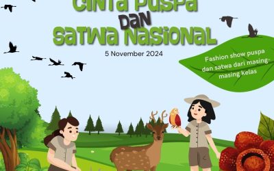 HARI CINTA PUSPA DAN SATWA NASIONAL 2024