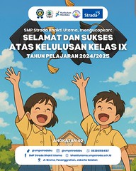 SELAMAT DAN SUKSES ATAS KELULUSAN KELAS IX T.A. 2024-2025 (CLASS OF 2025)
