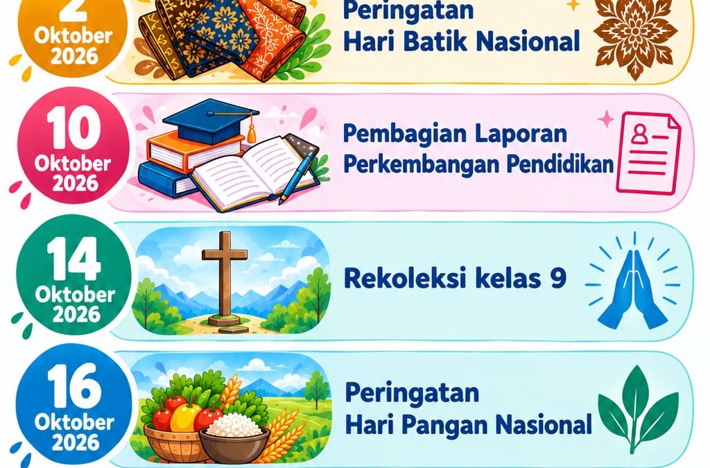 AGENDA BULAN OKTOBER
